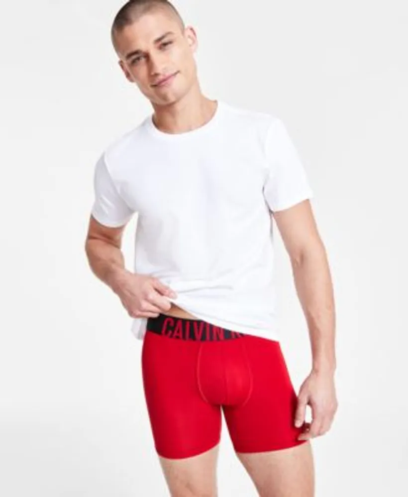 Calvin Klein Mens Cotton Classics 3 Pack Crewneck T Shirts Intense Power 3 Pack Boxer Briefs