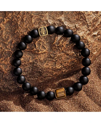 Men's Infinite Potential - Onyx Tiger's Eye Bracelet