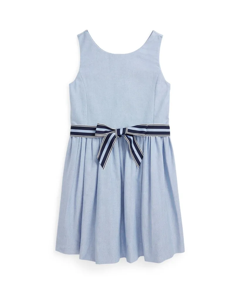 Polo Ralph Lauren Toddler and Little Girls Cotton Oxford Dress