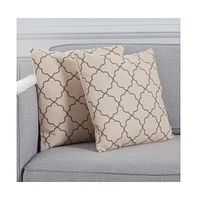 Safavieh Sophie 18" x 18" Pillow (Set of 2)