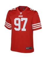 Big Boys Nike Nick Bosa Scarlet San Francisco 49ers Game Jersey