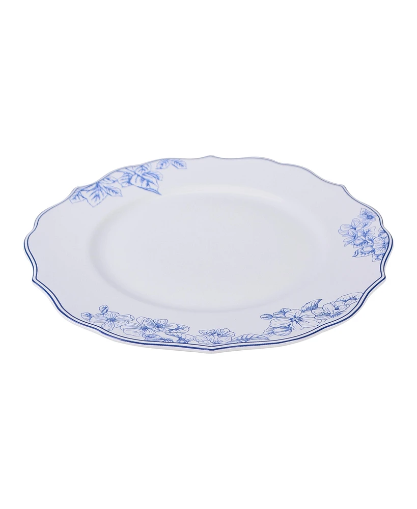 222 Fifth Hudson Valley Porcelain 12 Pc. Dinnerware Set, Service for 4