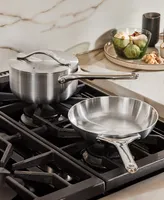 Caraway Stainless Steel Mini Fry Pan and Mini Sauce Pan Duo