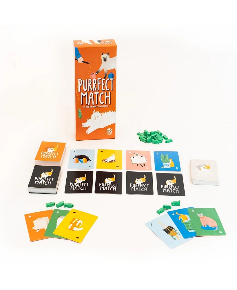 Greater Than Games Purrfect Match Card Game