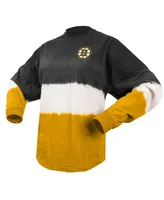 Women's Spirit Jersey Black, Gold Boston Bruins Ombre Long Sleeve T-shirt