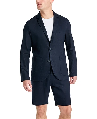 Kenneth Cole Men's Performance Patch-Pocket Slim-Fit Blazer