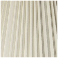 Eggshell Pleated Large Empire Lamp Shade 9" Top x 17" Bottom x 11.75" High x 12.25" Slant (Spider) Replacement with Harp and Finial - Springcrest