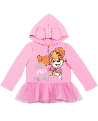 Paw Patrol Baby Girls Skye Zip Up Costume Hoodie to