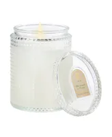 Amaryllis Rosemary Textured Glass Candle, 15 oz