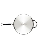 Hestan ProBond Clad Titum Stainless Steel Nonstick 3-Quart Covered Saute Pan