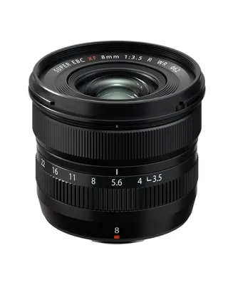 Fujifilm Xf 8mm f/3.5 R Wr Lens, Black