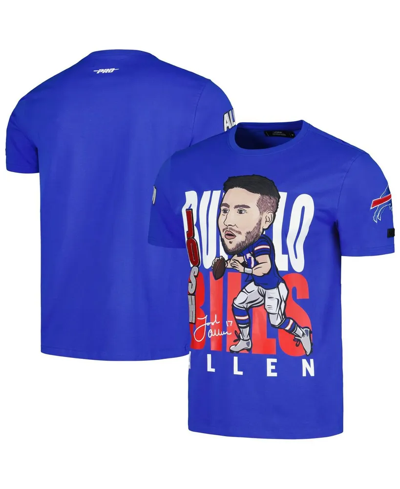 Men's Pro Standard Josh Allen Royal Buffalo Bills Avatar Remix Player Graphic T-shirt
