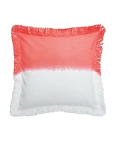 Aster Hibiscus Throw Pillow