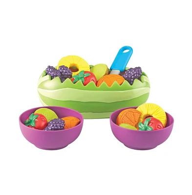 Learning Resources New Sprouts Fresh Fruit Salad Toy - 18 Pieces