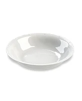 Abode Homewares Bamboo Raised Rim Serve Bowl 13.8", 126 oz
