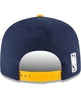 Men's New Era Navy, Gold Indiana Pacers Two-Tone 9FIFTY Adjustable Hat