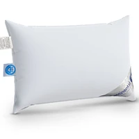 Continental Bedding Soft Toddler Pillow 550 Fill Power 100% Down Fill 13x18 Inch