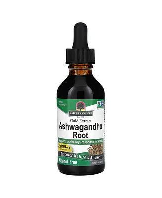 Nature's Answer Ashwagandha Root Fluid Extract Alcohol-Free 2 000 mg - 2 fl oz (60 ml)
