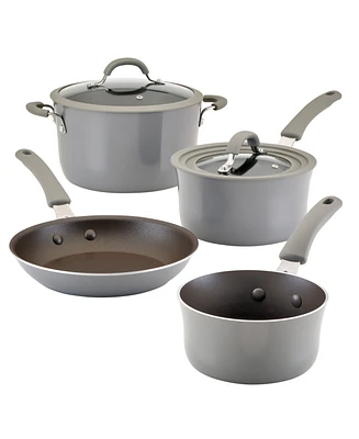 Rachael Ray Cook + Create Aluminum Nonstick Cookware, 6 Piece Set