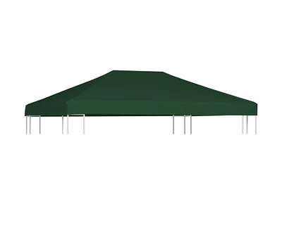 vidaXL Gazebo Top Cover 1 oz/ft² 13.1'x9.8' Green