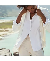 Lands' End Plus Oxford Shirt