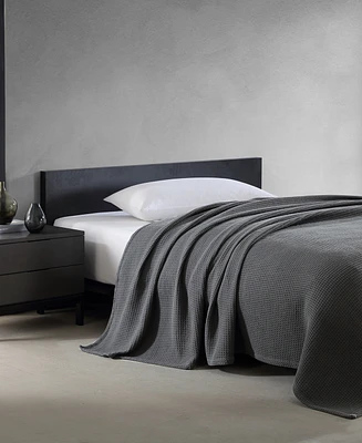 Vera Wang Waffleweave Blanket, Full/Queen