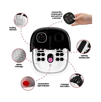 Foot Spa with Heat and Massage and Jets Includes A Remote Control A Pumice Stone Collapsible Massager with Bubbles and Vibration