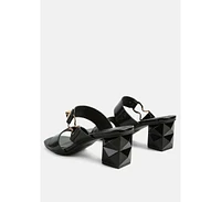 Hookup Fantasy Block Heel Sandals