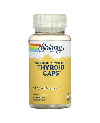 Solaray Thyroid Caps Freeze Dried - 60 VegCaps