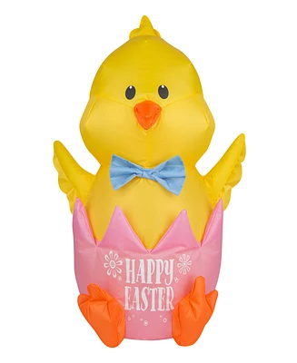 National Tree Company 16" Inflatable Happy Easter Chick