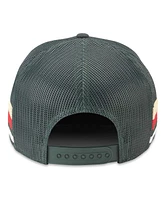 Men's American Needle Green Minnesota Wild HotFoot Stripes Trucker Adjustable Hat