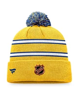 Men's Fanatics Blue St. Louis Blues Special Edition 2.0 Cuffed Knit Hat with Pom