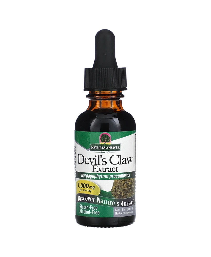 Nature's Answer Devil's Claw Extract Alcohol-Free 1 000 mg - 1 fl oz (30 ml)