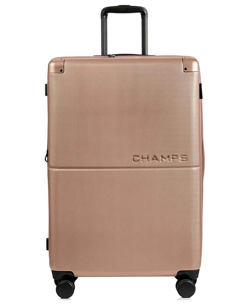 Champs 3-Piece Earth Hardside Luggage Set with Usb