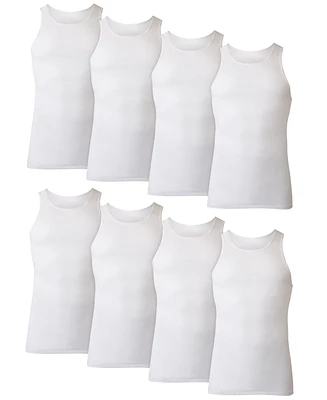 Hanes Ultimate ComfortSoft Men's Tank Undershirt, 7+1 Bonus Pack