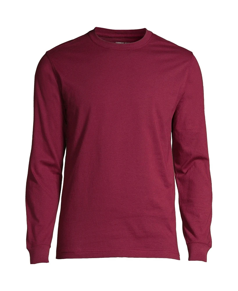 Lands' End Men's Long Sleeve Essential T-shirt