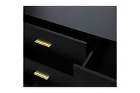 Modern 6-Drawer Dresser For Bedroom - Ample Storage Wide Chest Of Drawers