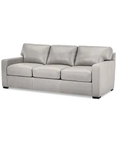 Radley 86" Leather Sofa, Created for Macy's