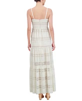 Eliza J Women's Lace Tiered Maxi Dress