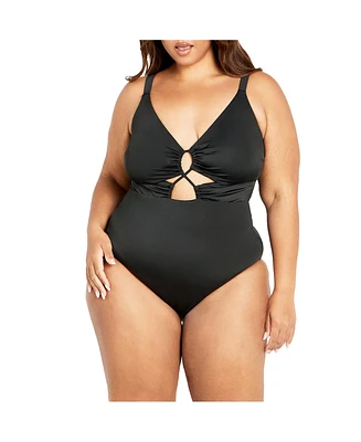 City Chic Plus Palma 1 Piece