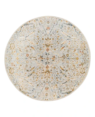 Livabliss Reina Ren-2300 6'7x6'7 Round Area Rug