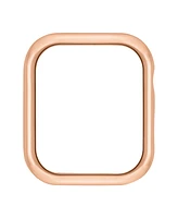 Anne Klein Women's Rose Gold-Tone Alloy Protective Case designed for 40mm Apple Watch