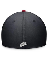 Nike Men's Navy/Red California Angels Cooperstown Collection Rewind Swooshflex Performance Hat