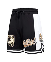 Pro Standard Men's Black Army Black Knights Script Tail Dk 2.0 Shorts