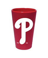 WinCraft Philadelphia Phillies 16oz. Team Color Silicone Pint Glass