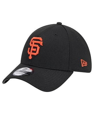 New Era Men's Black San Francisco Giants Active Pivot 39Thirty Flex Hat
