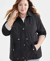 Style & Co Women's Hooded Anorak, Created for Macy's