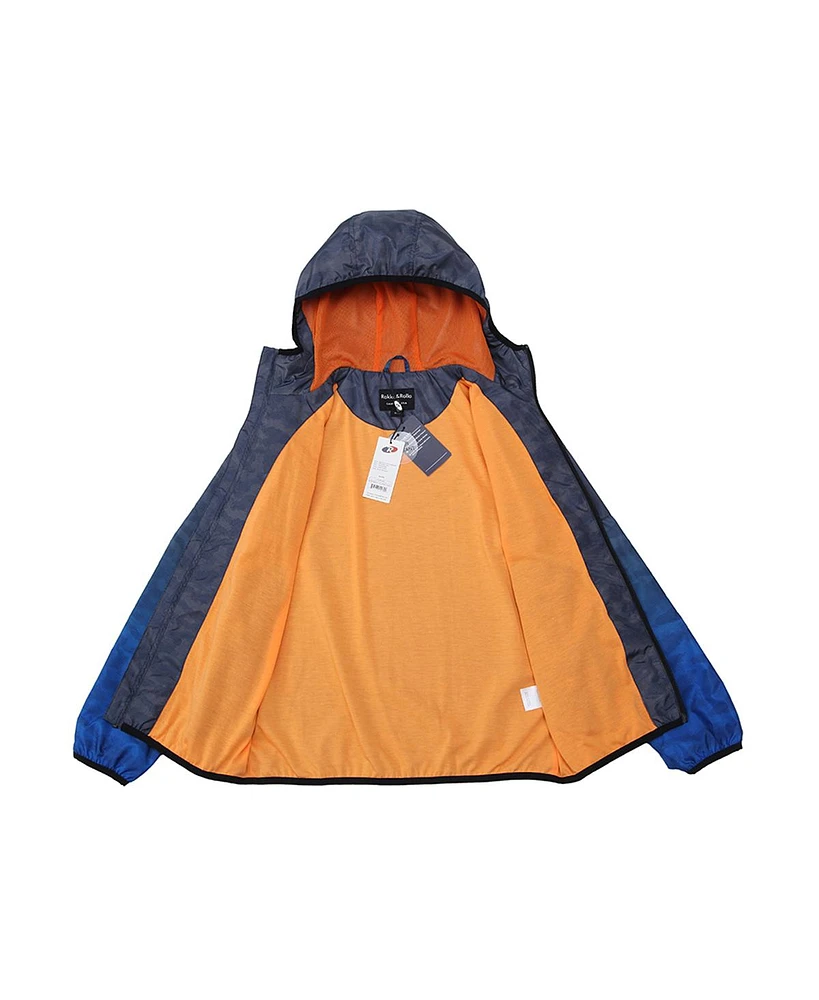 Little and Big Boys Lightweight Windbreaker hooded Jacket