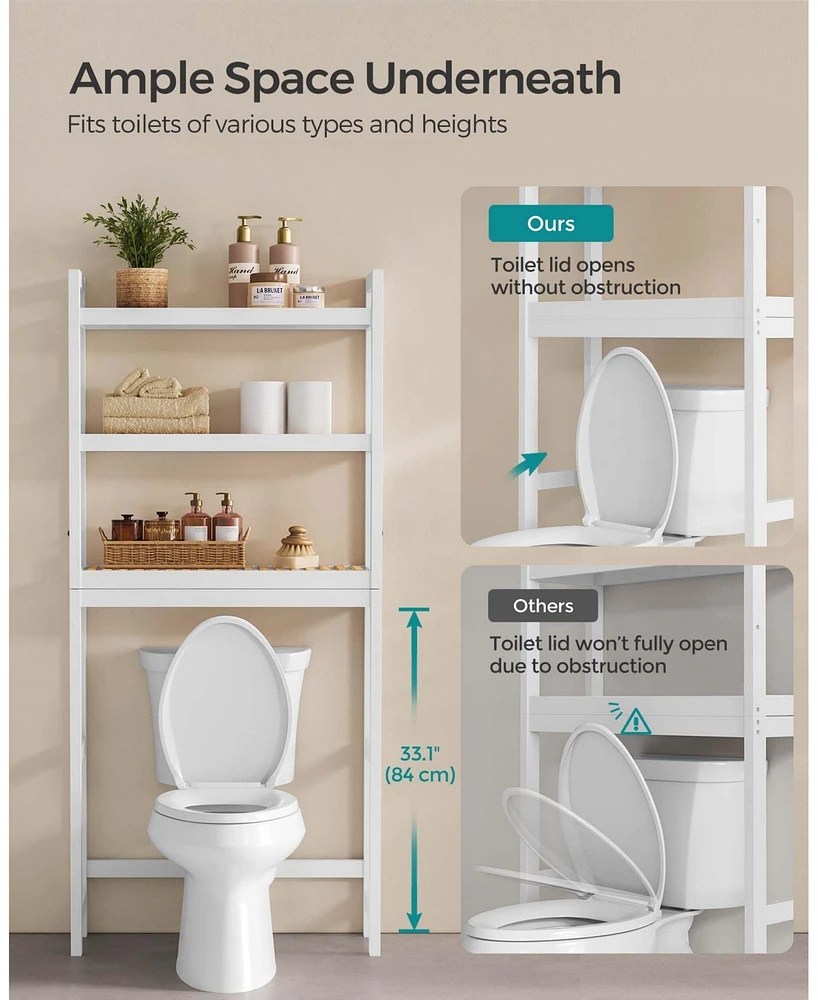 Over The Toilet Storage For Bathroom