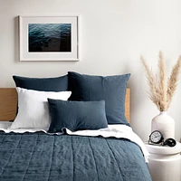 100% French Linen Euro Sham - 26" X